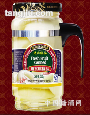 550g糖水桃罐头