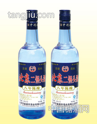 北京二锅头 43度750MLX12瓶 清香型蓝瓶