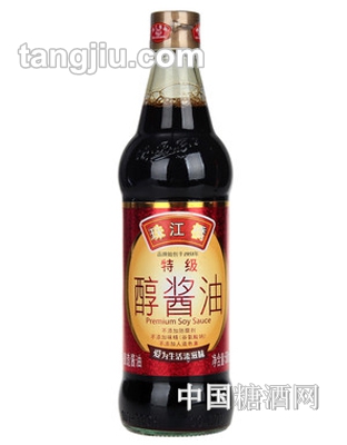 珠江桥醇酱油500ML