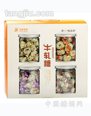 扭结牛轧糖礼品装205克