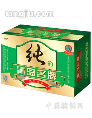纯生风味啤酒