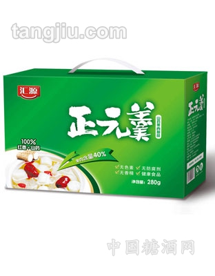 汇源新品：正元羹绿盒