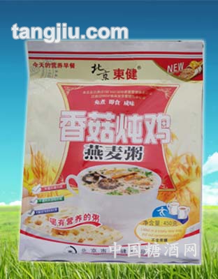 香菇炖鸡燕麦粥450g