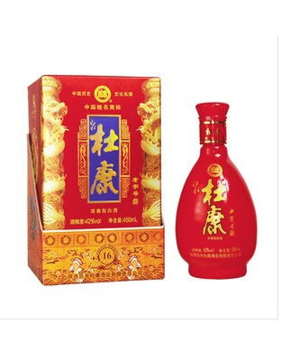 白水杜康酒16年陈单支