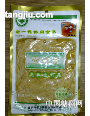 背靠背泡椒金针菇100g