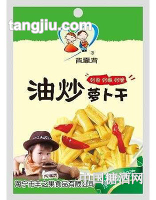 背靠背油炒萝卜干108g