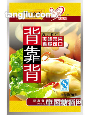 背靠背美味菜片70克丝