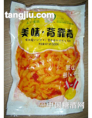 背靠背辣味萝卜干500g