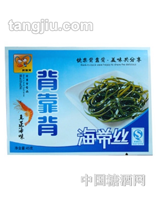 背靠背海带丝45g