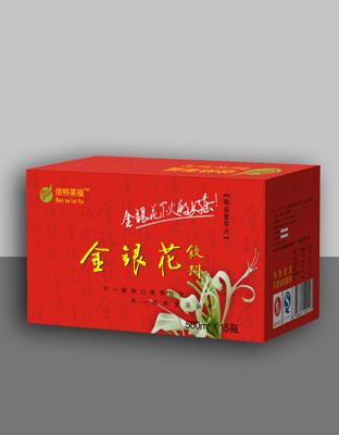 1*500ml*15瓶金银花饮料外箱