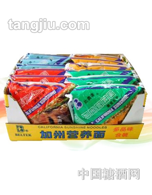 比奥德美国加州营养面65G袋整箱