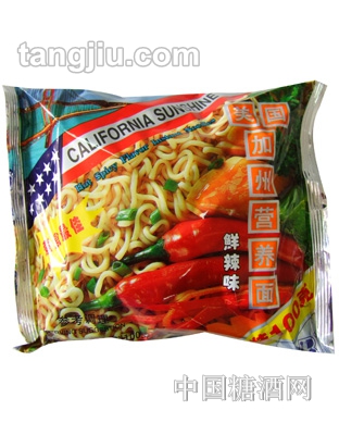加州营养面鲜辣味100G袋