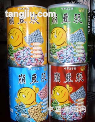 崩豆张食品小纸桶