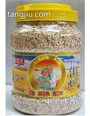 燕麦片 供应新1kg欧麦氏金装燕麦片圆罐 价格优惠