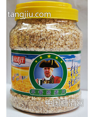 燕麦片 供应新1kg欧麦氏早餐燕麦片圆罐 价格优惠