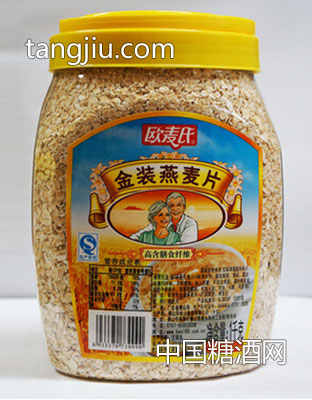 中老燕麦片-供应1kg欧麦氏金装燕麦片（方罐）价格优惠