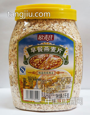 燕麦片供应进口1kg欧麦氏早餐（方罐）