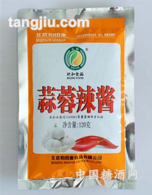 蒜蓉辣酱120g