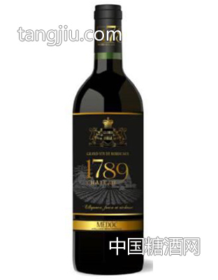 1789梅多克城堡红葡萄酒