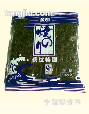 碧江特产海苔10枚入袋装