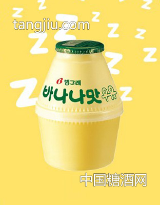 韩国进口饮料宾格瑞香蕉牛奶