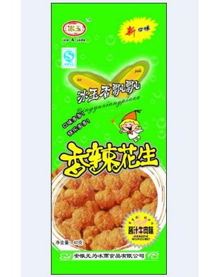 40g酱汁牛肉味香辣花生