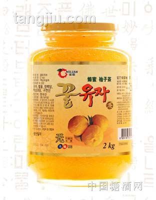 韩国蜜恋柚子茶2000g