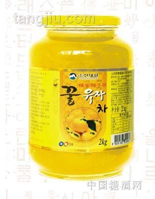 韩国山内苑柚子茶2000g