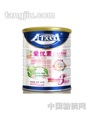 金装-爱能特爱优素幼儿配方羊奶粉800克听装
