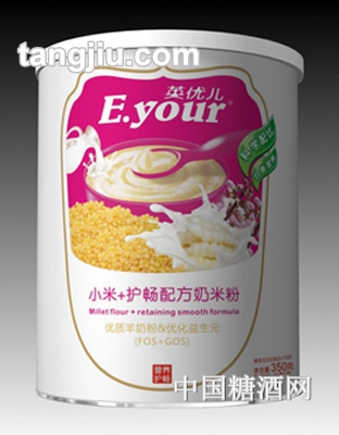 爱能特小米+护畅配方奶米粉