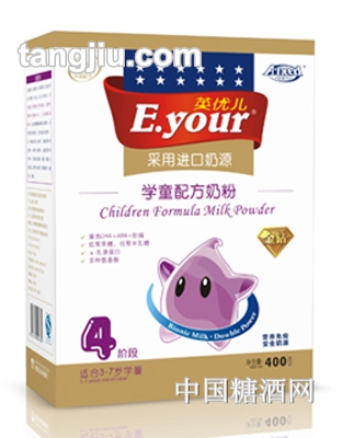 爱能特英优儿学童配方奶粉400g