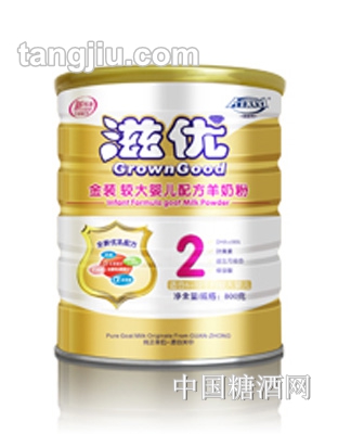 金装-爱能特滋优较大配方羊奶粉800克听装