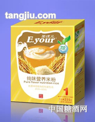 爱能特英优儿纯味营养米粉