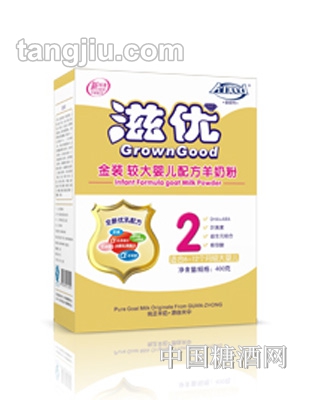 金装-爱能特滋优较大配方羊奶粉400克盒装