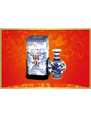 北京方庄大明青花酒