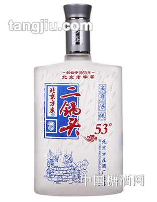 北京方庄五年陈酿二锅头酒