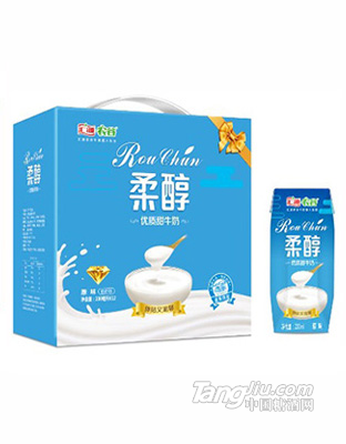 汇源农谷柔醇优质甜牛奶原味200ml