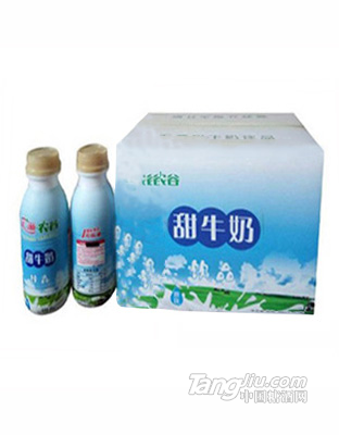 农谷甜牛奶原味箱装380mlx12