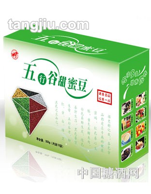 华鹏五行谷甜蜜豆300g