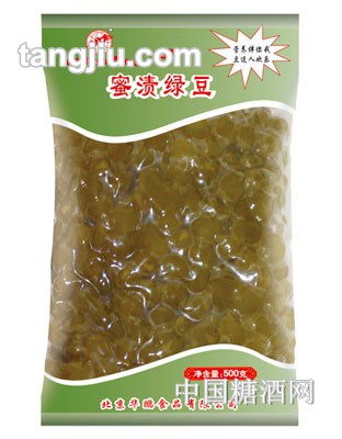 华鹏密渍绿豆(500g)