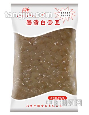 华鹏密渍白芸豆500g