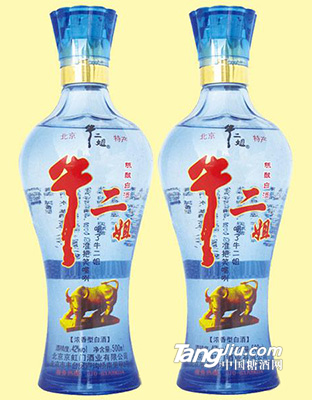 牛二姐陈酿白酒 浓香型白酒500ml
