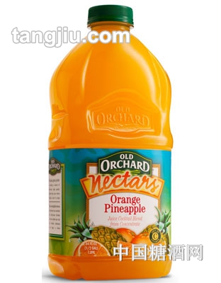老果园橙子菠萝混合果汁1.89L