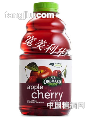 老果园樱桃苹果混合果汁饮料946ml