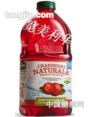 老果园经典蔓越莓果汁饮料1.89L