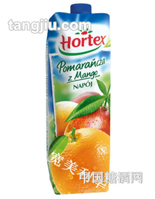 豪待客橙子芒果混合果汁饮料