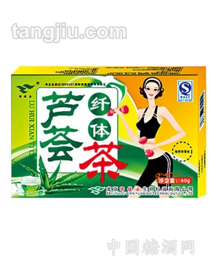 绿健园牌芦荟纤体茶40g