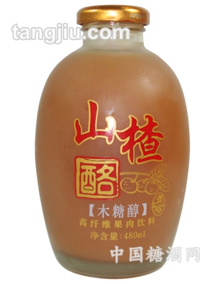 山楂酪无糖饮料480ml