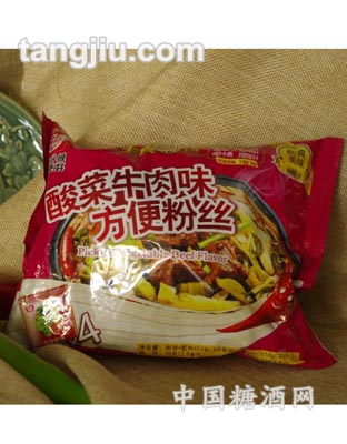 酸菜牛肉粉丝 袋装