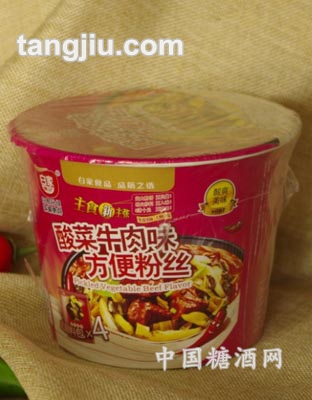 酸菜牛肉 碗装